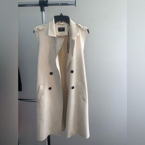 🧥 Tahari Sleeveless Longline Vest – NWT - M